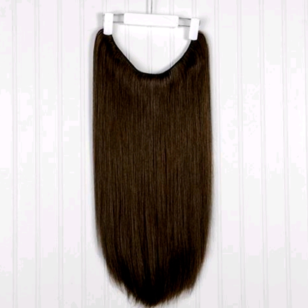 Hidden Crown Halo 22" Rich Chocolate Brown #3